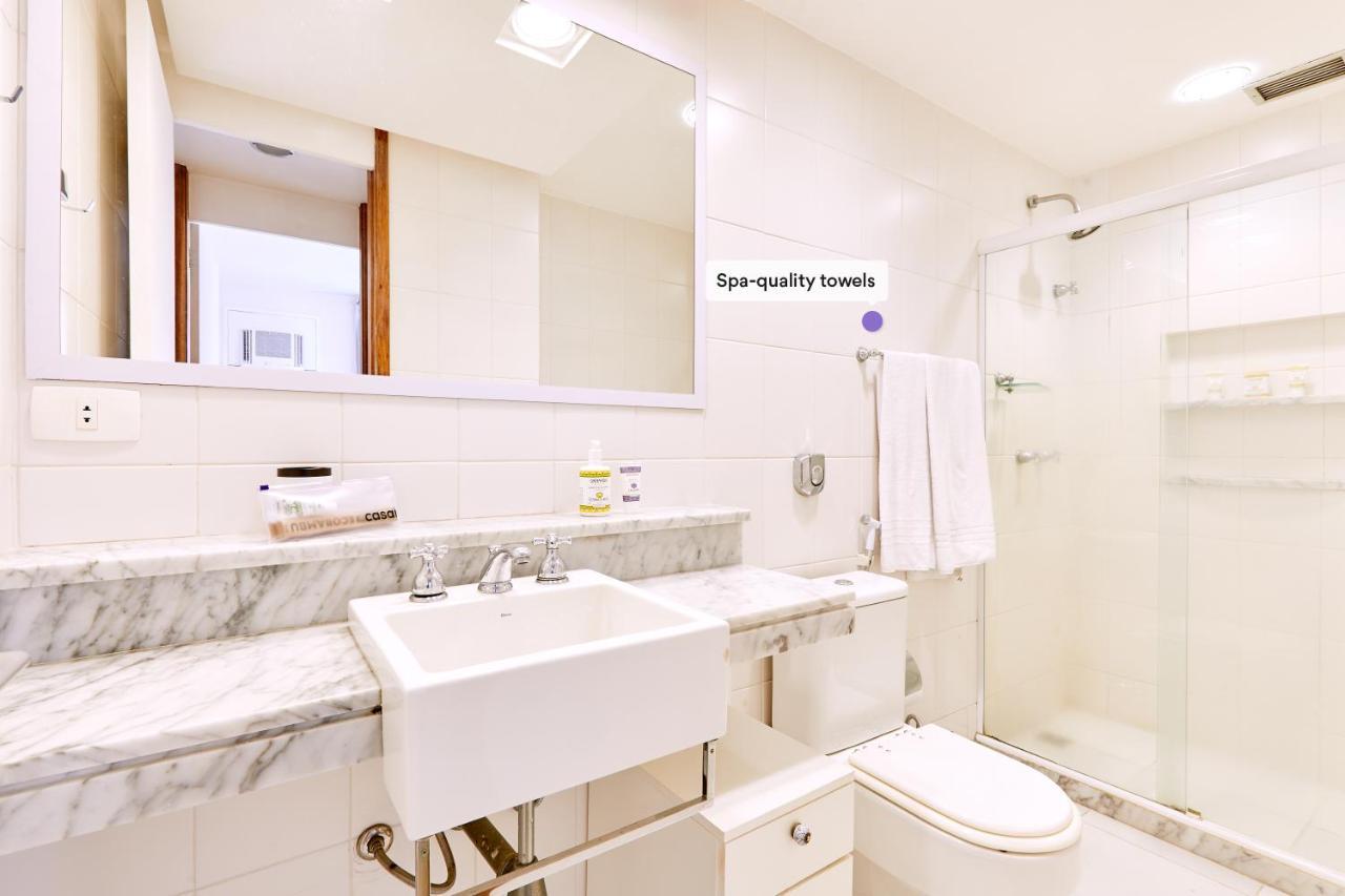 Ap Lindo Com Piscina, Academia E Garagem No Predio - Leblon Apartment Rio de Janeiro Ngoại thất bức ảnh