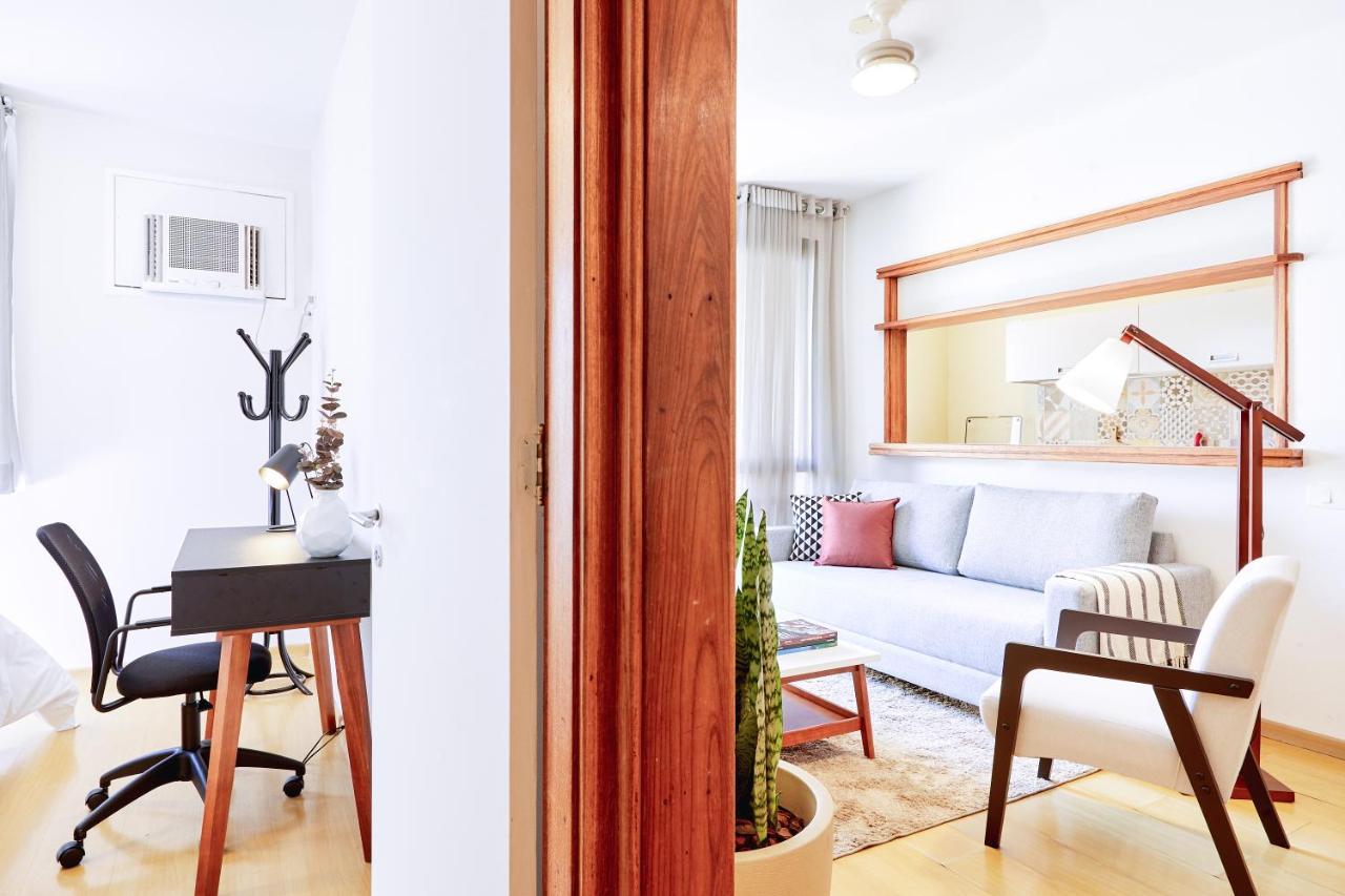 Ap Lindo Com Piscina, Academia E Garagem No Predio - Leblon Apartment Rio de Janeiro Ngoại thất bức ảnh